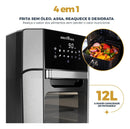 Fritadeira Air Fryer Britânia Oven BFR2100 4 em 1 1800W Bivolt