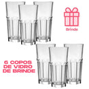 Kit com 10 Potes Herméticos de Vidro ( Frete Grátis )