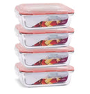 Kit com 10 Potes Herméticos de Vidro ( Frete Grátis )