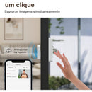 Campainha Com Câmera Vídeo Porteiro Sem Fio Wi-Fi HD Inteligente Smart Home Vê Pelo Celular Recarregável