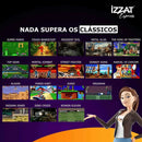 (Compre 1 e Leve 2) Video Game Pen Retrô Tazzi ORIGINAL 10.000 Jogos 4K + 2 Controles de Brinde