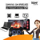(Compre 1 e Leve 2) Video Game Pen Retrô Tazzi ORIGINAL 10.000 Jogos 4K + 2 Controles de Brinde